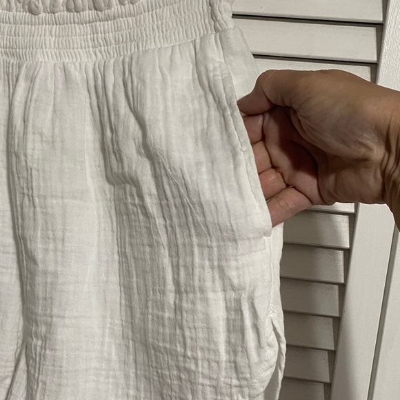 White Women's Shorts - Picture 5 of 9